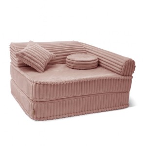 Churros Kids Play Armchair, 80cm,  Ruby Chocolate Pink