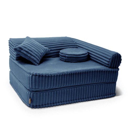 Churros Kids Play Armchair, 80cm,  Midnight Blue