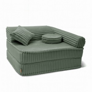 Churros Kids Play Armchair, 80cm, Olive Sage Green
