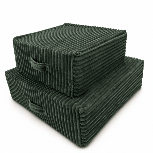 Churros | Trampoline | 80x80cm | Pine Forest Green