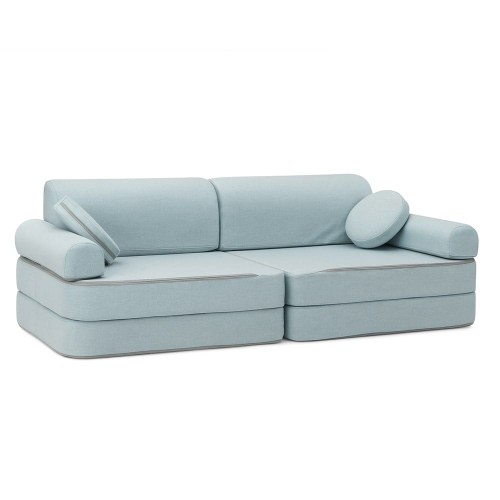 Outzy Premium Kids Sofa, Cloudberry Sky Blue