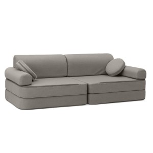 Outzy Premium Kids Sofa, Drift Clay Taupe