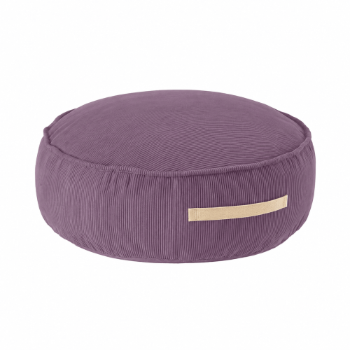 Kids Pouffe - Round | Slimcord, Lavender