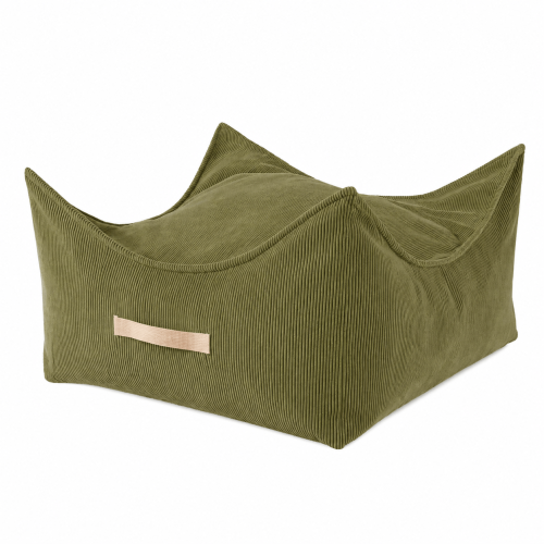 Kids Pouffe - Square | Slimcord, Lime