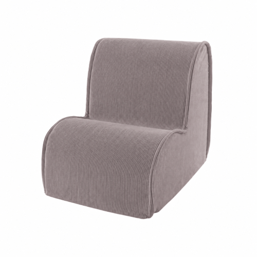 Kids Armchair - Slimcord, Taupe