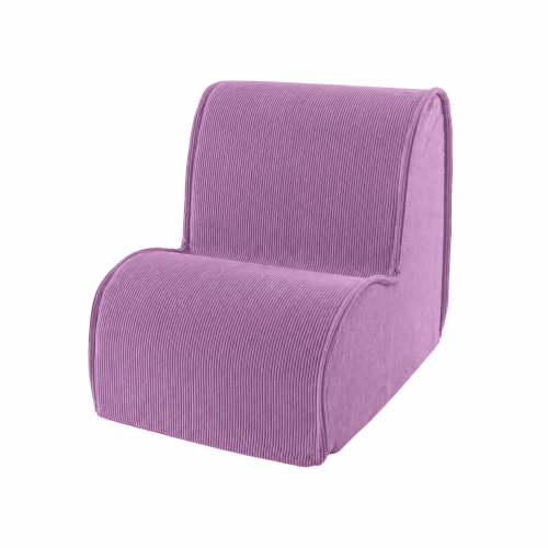 Kids Armchair - Slimcord, Lavender