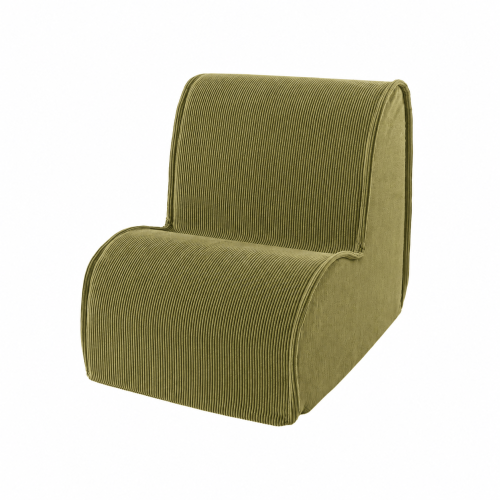 Kids Armchair - Slimcord, Lime