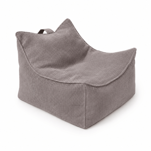 Kids Pouffe - Sako Bag | Slimcord, Taupe