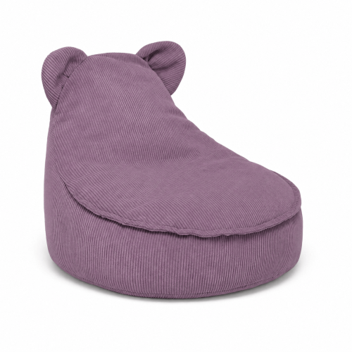 Kids Pouffe - Sako Bag Teddy | Slimcord, Lavender