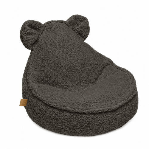 Kids Pouffe - Sako Bag Teddy | Bearly, Dark Chocolate