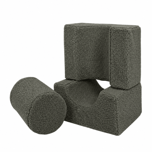 Foam Playground for Kids | Shape Set | Bearly, Sage, 3 Elements
