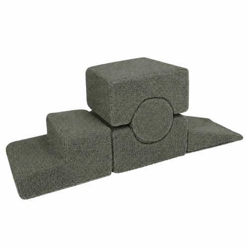 Foam Playground for Kids | Shape Set | Bearly, Sage, 5 Elements