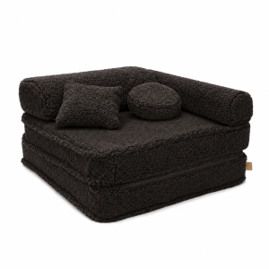 Modular Kids Armchair – 5 Elements | Bearly | 80cm, Dark Chocolate