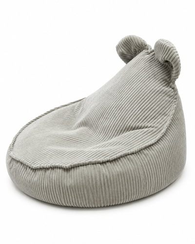 Bean Bag for Kids - Sako Bag Teddy XL | Aesthetic, Gray
