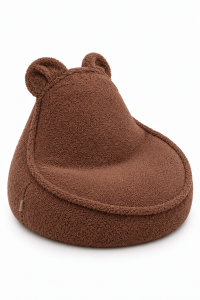Bean Bag for Kids - Sako Bag Teddy XL | Bearly, Dark Brown