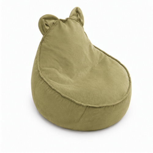 Bean Bag for Kids - Sako Bag Teddy XL | Slimcord, Lime Green