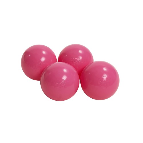 Soft Plastic Balls 7cm for the Ball Pit 50 pcs, Light Pink