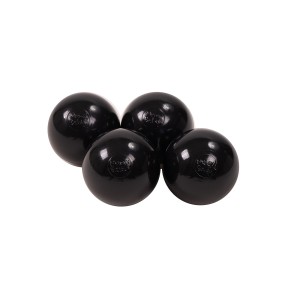 Soft Plastic Balls 7cm for the Ball Pit 50 pcs, Black