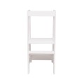 Wooden Learning Tower, White
