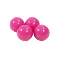 Soft Plastic Balls 7cm for the Ball Pit 50 pcs, Dark Pink