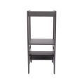 Wooden Learning Tower, Dark Grey
