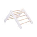 Wooden Pikler for Children Climbing Triangle for Kids, White