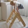 Wooden Pikler for Children Climbing Triangle for Kids, Natural