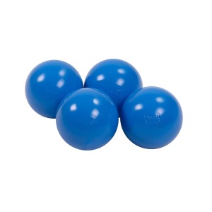 Soft Plastic Balls 7cm for the Ball Pit 50 pcs, Blue