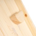 'Ladder 60x61cm, Slide-Climbing wall 2in1, Children''''s set, Wooden, Natural'''