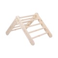 'Ladder 60x61cm, Slide-Climbing wall 2in1, Children''''s set, Wooden, Natural'''