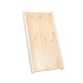 'Ladder 60x61cm, Slide-Climbing wall 2in1, Children''''s set, Wooden, White'''