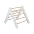 'Ladder 60x61cm, Slide-Climbing wall 2in1, Children''''s set, Wooden, White'''
