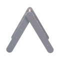 'Ladder 60x61cm, Slide-Climbing wall 2in1, Children''''s set, Wooden, Grey'''