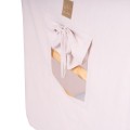 Climbing Ladder Large House 112x61x94 cm Indoor Traingle with Tent Wood, Linen, Viscose, A Pink House, White ladder