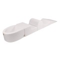 Boucle Foam Playset with Small Ball Pit, White without balls