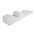 Foam 4 elements Playset, Boucle, White