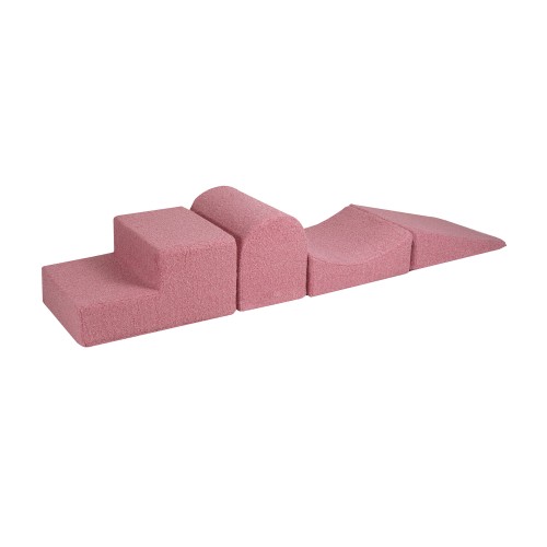 Foam 4 elements Playset, Boucle, Pink