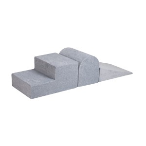 Velvet Foam 3 elements Playset, Light Grey