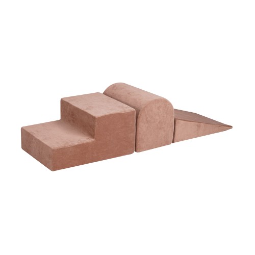 Velvet Foam 3 elements Playset, Beige