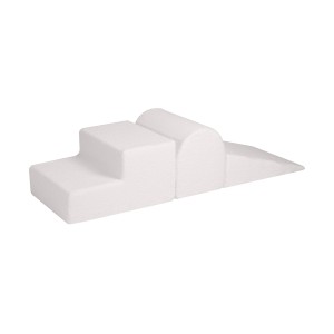 Boucle Foam 3 elements Playset, White