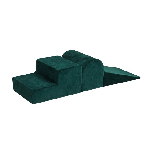 Velvet Foam 3 elements Playset, Dark Green