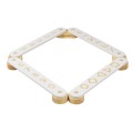 Wooden Sensory Path 4-pieces, White