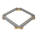 Wooden Sensory Path 4-pieces, Grey
