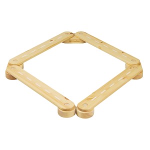 Wooden Sensory Path 4-pieces, Natural