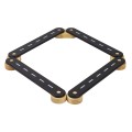 Wooden Sensory Path 4-pieces, Black