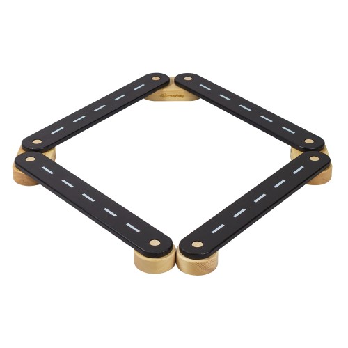 Wooden Sensory Path 4-pieces, Black