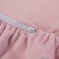 Velvet Play mat Round Light Pink