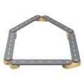 Wooden Sensory Path 5-pieces, Grey