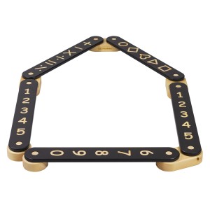 Wooden Sensory Path 5-pieces, Black