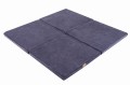 Velvet Play mat Square Blue-Gray